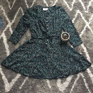 Vintage Long Sleeve D.B.Y. Dress